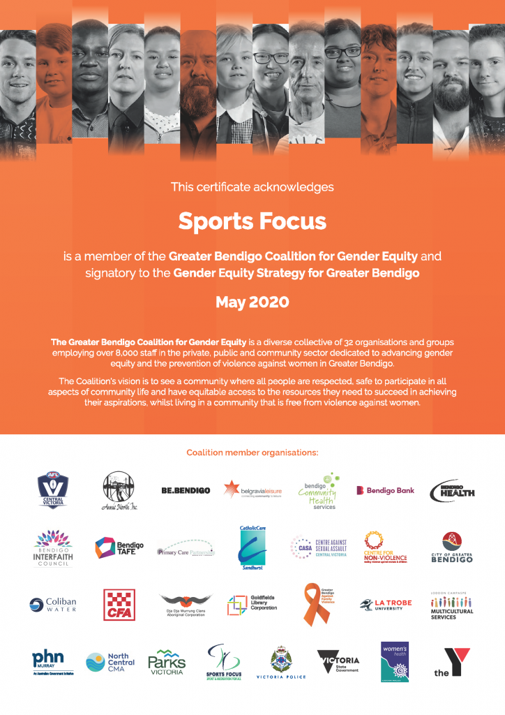 Supporting Initiatives - Sports Focus